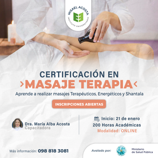 Masaje Terapia (Estudiantes y Ex Alumnos)